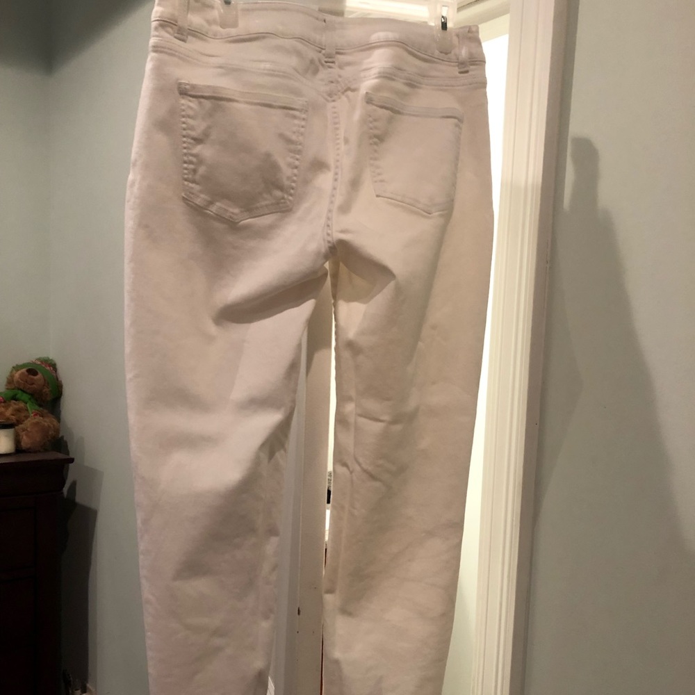 White jeans